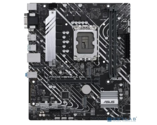 Материнская плата ASUS PRIME H610M-A D4-CSM, LGA 1700, Intel H610, 2xDDR4, 4xSATA, 2xM.2, 1xPCI-E 4.0 x16, 1xPCI-E x1, 1xDisplayPort, 1xD-Sub, 1xHDMI, 1x 1Gb LAN, 4xUSB-A 2.0, 2xUSB-A 3.2 Gen 1, 7.1, mATX