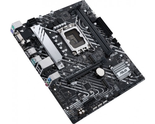 Материнская плата ASUS PRIME H610M-A D4-CSM, LGA 1700, Intel H610, 2xDDR4, 4xSATA, 2xM.2, 1xPCI-E 4.0 x16, 1xPCI-E x1, 1xDisplayPort, 1xD-Sub, 1xHDMI, 1x 1Gb LAN, 4xUSB-A 2.0, 2xUSB-A 3.2 Gen 1, 7.1, mATX