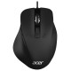 Мышь проводная Acer OMW120 черный, 2000 dpi, USB, кнопки - 6