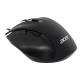 Мышь проводная Acer OMW120 черный, 2000 dpi, USB, кнопки - 6