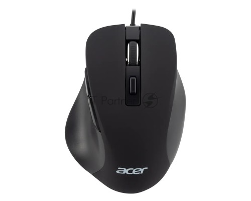 Мышь проводная Acer OMW120 черный, 2000 dpi, USB, кнопки - 6