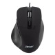 Мышь проводная Acer OMW120 черный, 2000 dpi, USB, кнопки - 6