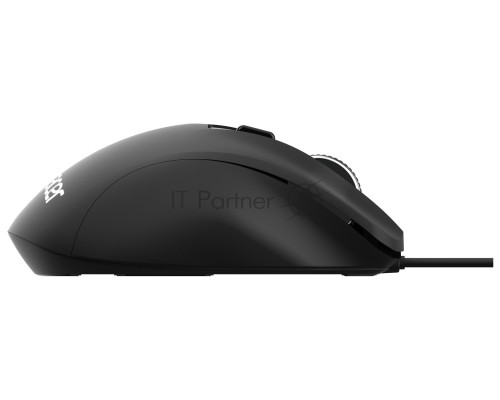 Мышь проводная Acer OMW120 черный, 2000 dpi, USB, кнопки - 6
