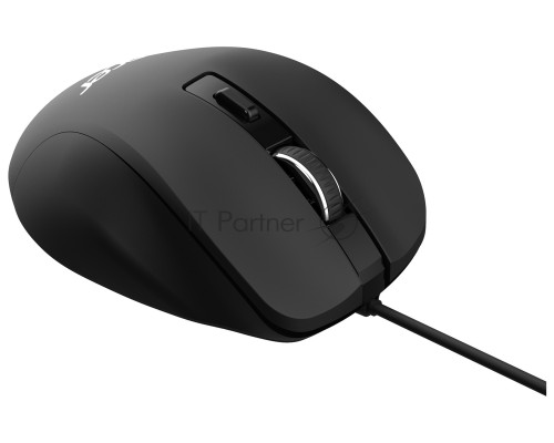 Мышь проводная Acer OMW120 черный, 2000 dpi, USB, кнопки - 6