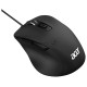 Мышь проводная Acer OMW120 черный, 2000 dpi, USB, кнопки - 6