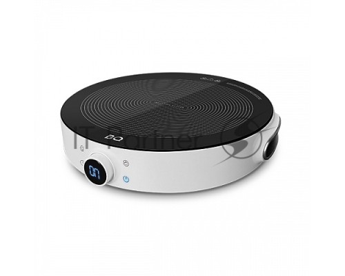 Индукционная плитка BQ HP101W White Мощность 2200 Вт, Шаг переключения мощности 100 Вт, 22 режима нагрева