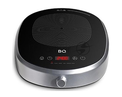Индукционная плитка BQ HP121SS Grey Мощность 2400 Вт, Шаг переключения мощности 100 Вт, 24 режима нагрева