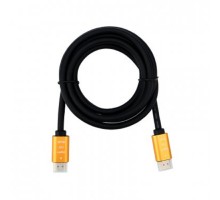 Rexant (17-6104) Кабель HDMI - HDMI 2.0, 2м, Gold (цветная коробка)