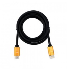 Rexant (17-6104) Кабель HDMI - HDMI 2.0, 2м, Gold (цветная коробка)
