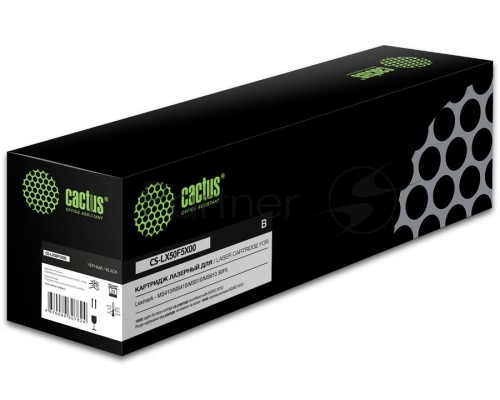 Картридж лазерный Cactus CS-LX50F5X00 50F5X00 черный (10000стр.) для Lexmark MS410/MS415/MS510