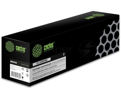 Картридж лазерный Cactus CS-LX52D5H00 52D5H00 черный (25000стр.) для Lexmark MS810/MS811/MS812