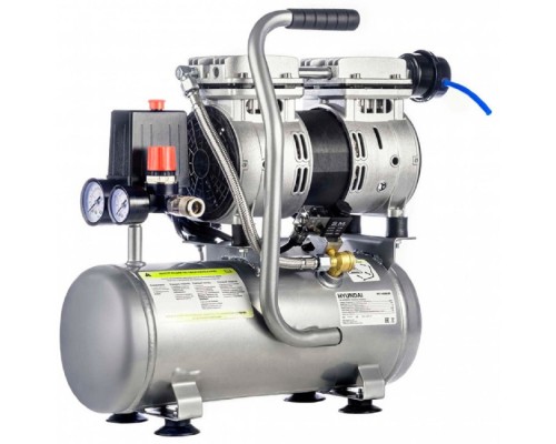[Компрессоры] HYUNDAI HYC 14206LMS Компрессор безмасляный поршневой, бесшумный.							