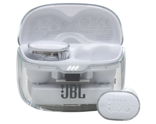 [Наушники] Наушники JBL Tune Buds Ghost, Bluetooth, внутриканальные, белый [jbltbudsgwht]