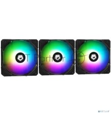 Вентилятор ID-COOLING TF-12025-ARGB-TRIO (3 in 1) 120x120x25мм (20шт./кор, PWM, резиновые углы, ARGB, 500-1500об/мин)  BOX