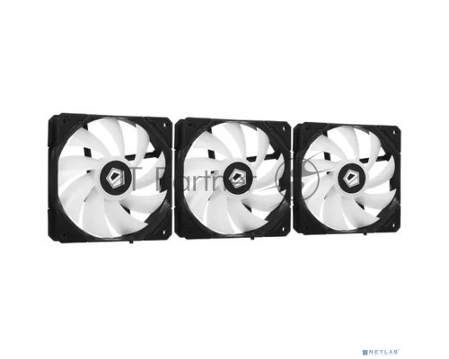 Вентилятор ID-COOLING TF-12025-ARGB-TRIO (3 in 1) 120x120x25мм (20шт./кор, PWM, резиновые углы, ARGB, 500-1500об/мин) BOX Вентилятор ID-COOLING TF-12025-ARGB-TRIO (3 in 1) 120x120x25мм (20шт./кор, PWM, резиновые углы, ARGB, 500-1500об/мин) BOX