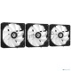 Вентилятор ID-COOLING TF-12025-ARGB-TRIO (3 in 1) 120x120x25мм (20шт./кор, PWM, резиновые углы, ARGB, 500-1500об/мин) BOX