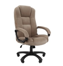 Кресло Chairman Home 600 Россия ткань Т-10 бежевый (7158673)