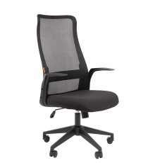 Офисное кресло Chairman 573 Россия черный/черный (7134740)