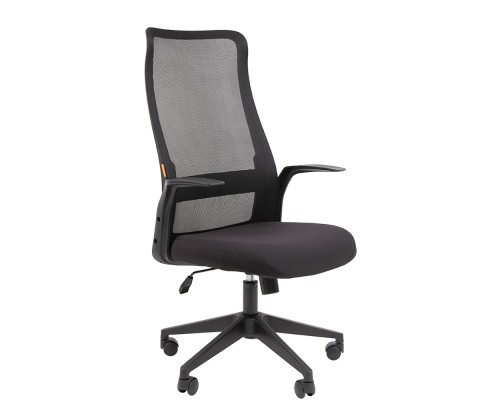 [Офисные кресла] Офисное кресло Chairman 573 Россия черный/черный (7134740)