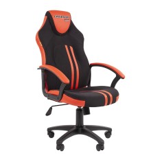 Офисное кресло Chairman game 26 Россия черн.красный New (7156519)