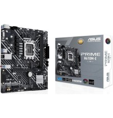 ASUS PRIME H610M-E CSM (Socket 1700, mATX, 2xDDR5(96GB),  VGA/DP/HDMI, 1xPCIe/4.0x16/1xPCIe 3.0/1xLAN, 4xSATA 6Gb/s, 2xM.2, 2xUSB 3.2, 2xUSB 2.0, 2xPS/2)