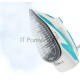 Утюг Vitek VT-8355 (MC) белый/бирюзовый 1. Максимальная мощность 2600 Вт  2. Керамическая подошва  3. Емкость для воды 400 мл