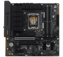 ASUS TUF GAMING B760M-PLUS WIFI II (Socket 1700, mATX, 4xDDR5(192GB),DP/HDMI, 1xPCIe 5.0x16/1xPCIe 4.0x4/1xPCIe 3.0, 1xLAN (2.5GbE), Wi-Fi, BT,4xSATA 6Gb/s, 3xM.2, 1xType-C, 3xUSB 3.2, 4xUSB 2.0)