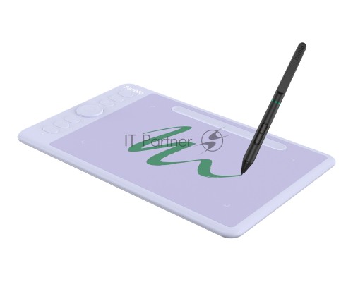 Графический планшет Parblo Intangbo S USB Type-C пурпурный