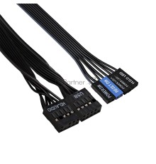 Компьютерный корпус Miditower ExeGate AA-440-AA450 (ATX, AA450 8 см, 2*USB, аудио)