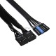 Компьютерный корпус Miditower ExeGate AA-440-AA350 (ATX, AA350 8 см, 2*USB, аудио)