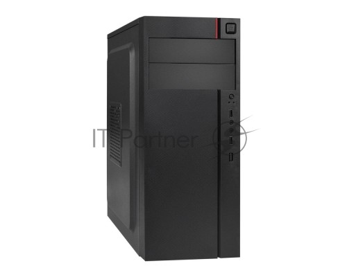 Компьютерный корпус Miditower ExeGate AA-440-AA350 (ATX, AA350 8 см, 2*USB, аудио)