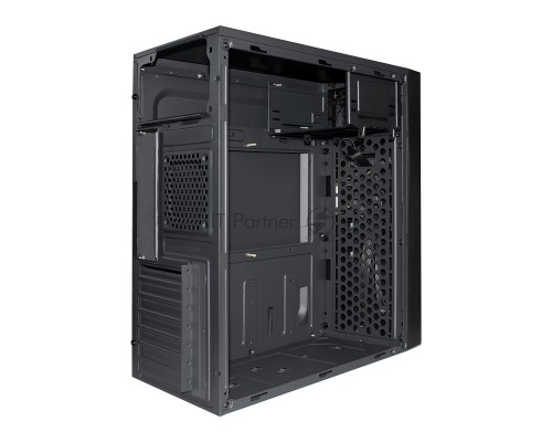 Компьютерный корпус Miditower ExeGate AA-440-AA350 (ATX, AA350 8 см, 2*USB, аудио)