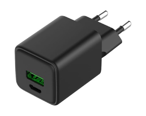 [Зарядные устройства] Rexant (18-2204) Сетевое зарядное устройство с двумя портами USB-A и USB-C, 30Вт GaN