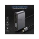 Кабель-концентратор USB3.1 TypeCm -->HDMI+USB3.0+PD+VGA Alum Grey 4K@30Hz, Telecom<TUC055>