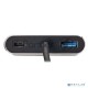 Кабель-концентратор USB3.1 TypeCm -->HDMI+USB3.0+PD+VGA Alum Grey 4K@30Hz, Telecom<TUC055>