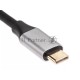 Кабель-концентратор USB3.1 TypeCm -->HDMI+USB3.0+PD+VGA Alum Grey 4K@30Hz, Telecom<TUC055>