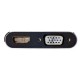 Кабель-концентратор USB3.1 TypeCm -->HDMI+USB3.0+PD+VGA Alum Grey 4K@30Hz, Telecom<TUC055>