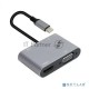 Адаптер USB Type-Cm-->VGA, HDMI 4k*30Hz, USB3.0, PD, Audio,iOpen (Aopen/Qust/VCOM)<ACU4511>
