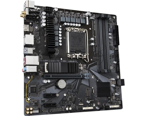 Материнская плата Gigabyte B660M DS3H AX DDR4 Soc-1700 Intel B660 4xDDR4 mATX AC`97 8ch(7.1) GbLAN RAID+HDMI+DP