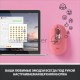 Мышь Logitech POP Mouse with emoji розовый/красный оптическая (4000dpi) беспроводная BT/Radio USB (4but)