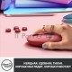 Мышь Logitech POP Mouse with emoji розовый/красный оптическая (4000dpi) беспроводная BT/Radio USB (4but)