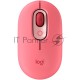 Мышь Logitech POP Mouse with emoji розовый/красный оптическая (4000dpi) беспроводная BT/Radio USB (4but)