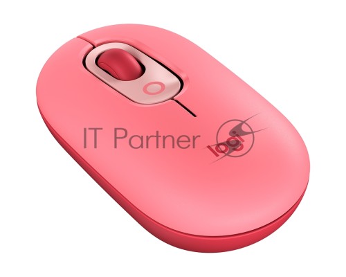 Мышь Logitech POP Mouse with emoji розовый/красный оптическая (4000dpi) беспроводная BT/Radio USB (4but)