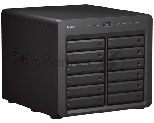 Модуль расширения Synology Expansion Unit for DS3622xs+,DS2422+/upto 12hot plug HDDs SATA(3,5' or 2,5')/1xPS incl Infiniband Cbl''