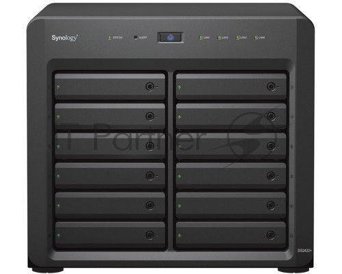 Модуль расширения Synology Expansion Unit for DS3622xs+,DS2422+/upto 12hot plug HDDs SATA(3,5' or 2,5')/1xPS incl Infiniband Cbl''
