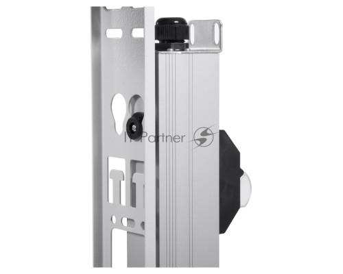 Блок силовых розеток Rem Rem-32, Shuko х 16, IEC 60320 С19 х 8, вход колодка, 1463х45х45 мм (ВхШхГ), 32А, автомат + амперметр, чёрный, без шнура