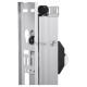 Блок силовых розеток Rem Rem-32, Shuko х 16, IEC 60320 С19 х 8, вход колодка, 1463х45х45 мм (ВхШхГ), 32А, автомат + амперметр, чёрный, без шнура