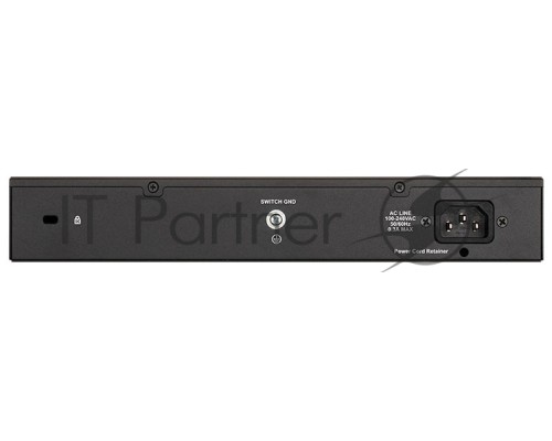 Неуправляемый коммутатор D-Link DGS-1024D/I2A с 24 портами 10/100/1000Base-T