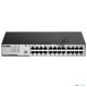 Неуправляемый коммутатор D-Link DGS-1024D/I2A с 24 портами 10/100/1000Base-T