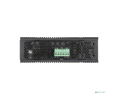 Промышленный управляемый коммутатор D-Link DIS-200G-12PS/A2A 2 уровня с 10 портами 10/100/1000Base-T и 2 портами 1000Base-X SFP (8 портов с поддержкой PoE 802.3af/802.3at (30 Вт), PoE-бюджет до 240Вт)